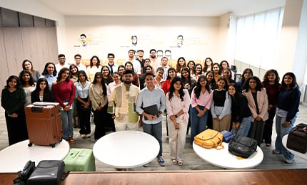 EUME luxury session with MGLuxM students at SP Jain, Mumbai