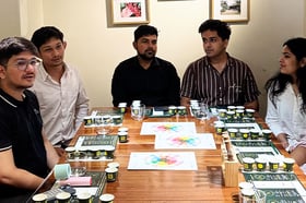 Hospitality-Business-Leadership-program-students-visit-Nandan-Coffee-Kala-Ghoda-SP-Jain-Mumbai-6