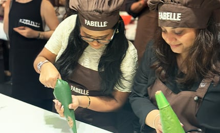 SP Jain Global MGLuxM HBL students experience gourmet chocolate atelier at Fabelle ITC Maratha - Student Life and Gallery