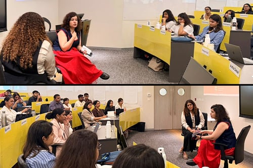 Sonia-Kapoor-former-Vogue-India-holds-a-luxury-session-with-MGLuxM-SP-Jain-students-Mumbai-3
