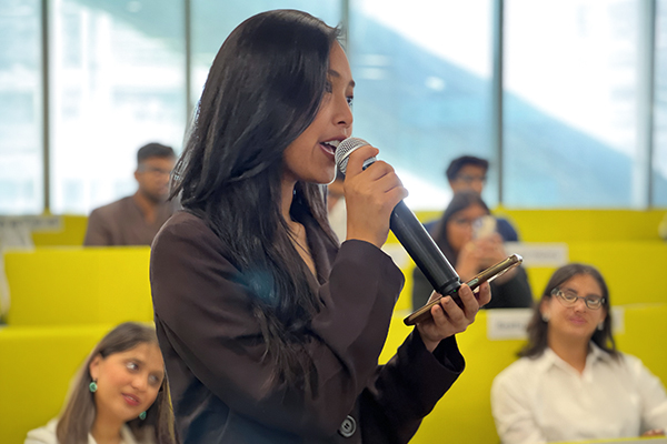 Anurag Tyagi, former Country Manager of Dior, holds a luxury session with MGLuxM students at SP Jain Mumbai 2