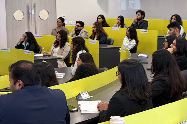 Anurag Tyagi, former Country Manager of Dior, holds a luxury session with MGLuxM students at SP Jain Mumbai 4