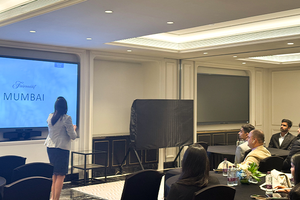 Hospitality Business Leadership students visit Fairmont Hotel Mumbai 2025 SP Jain (3)