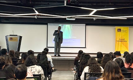 MGLuxM HBL veen water workshop luxury hospitality led by Ganesh Iyer India certified water sommelier SP Jain Global