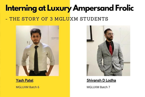 The story of 3 MGLuxM students
