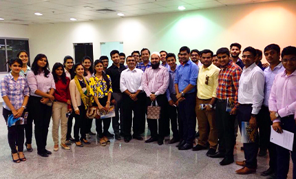 Industrial visit to My Perfumes factory in Dubai